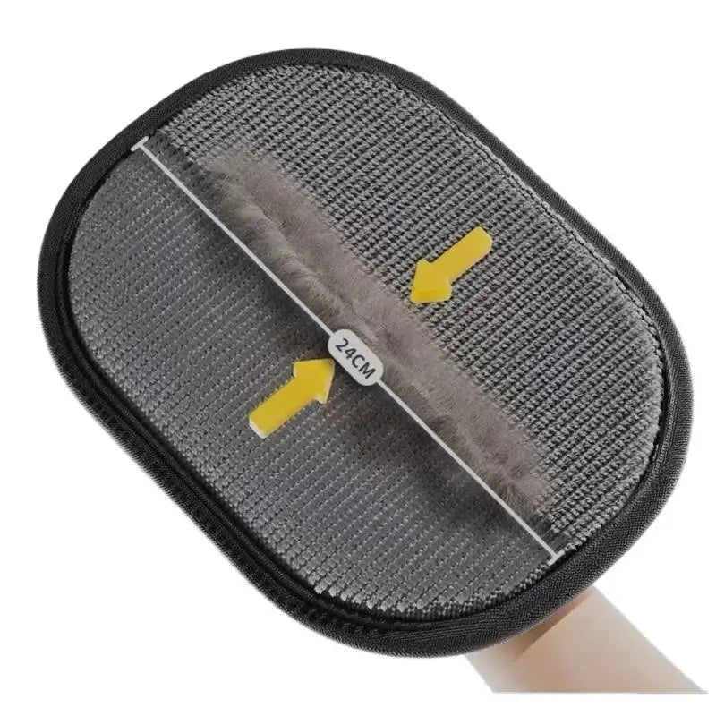 Upgrated Pet Hair Remover Glove Double-Sided Fur Gloves Cat Dog Fur Magnet Gloves For Washing Deshedding Cleaning Carpets Sofas