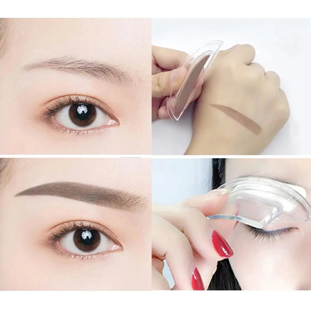 Coloring Perfect Shape Eye Brow Tint Makeup Tool Brow Stamps Eyebrow Powder Stamp Eyebrow Seal Stamp Eyebrow Powder Palette