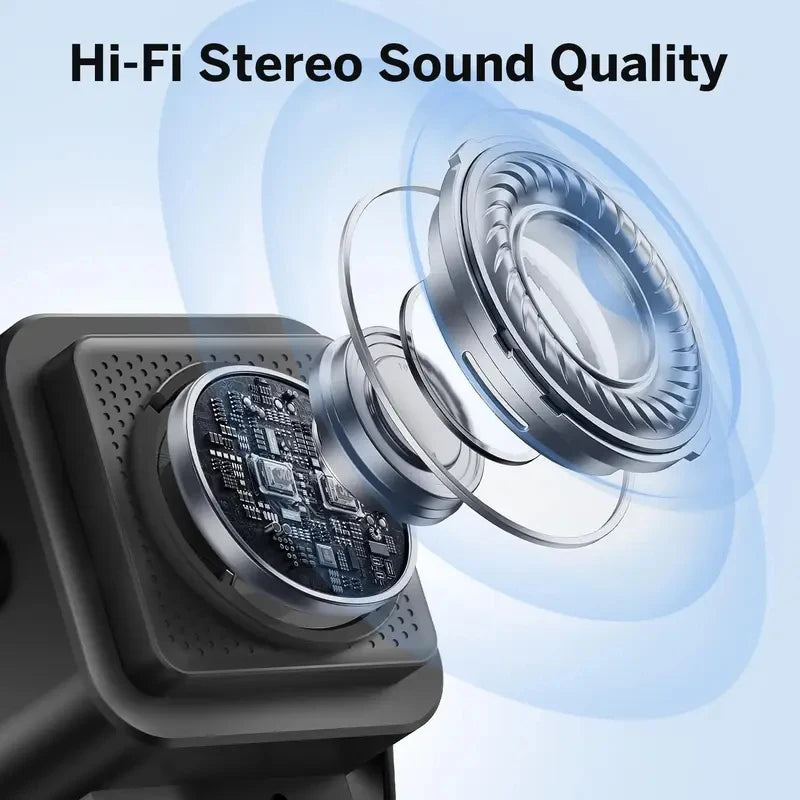 NEW 5 In 1 Auto-induction Wireless Induction Speaker 8 Mode RGB Light Phone Stand Surround Sound Portable Bluetooth Phone Holder