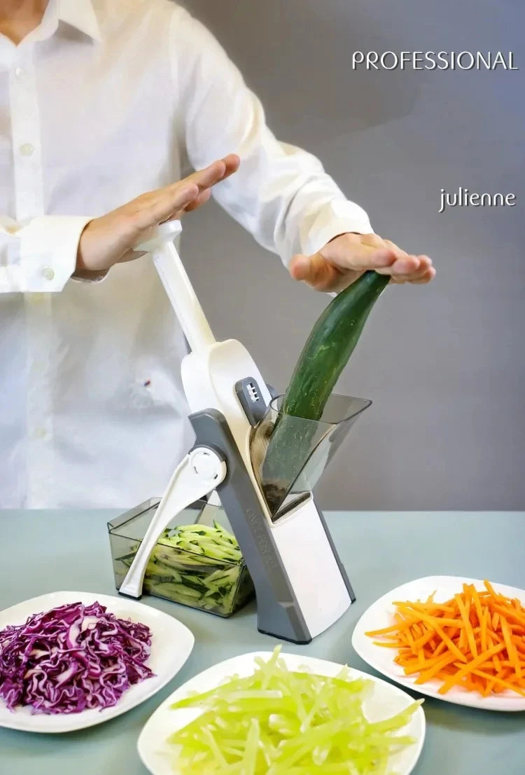 5 in 1 Multifunctional Vegetable Cutter Household Kitchen Radish Grater Slicer Shredded Garlic Cutter Kitchen Tools Accessories