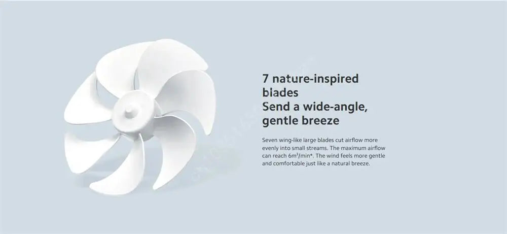 Mijia Portable Desk Fan USB Rechargeable Handheld Mini Electric Fans Cordless Air Cooling Small Fan 4 Gears Speed