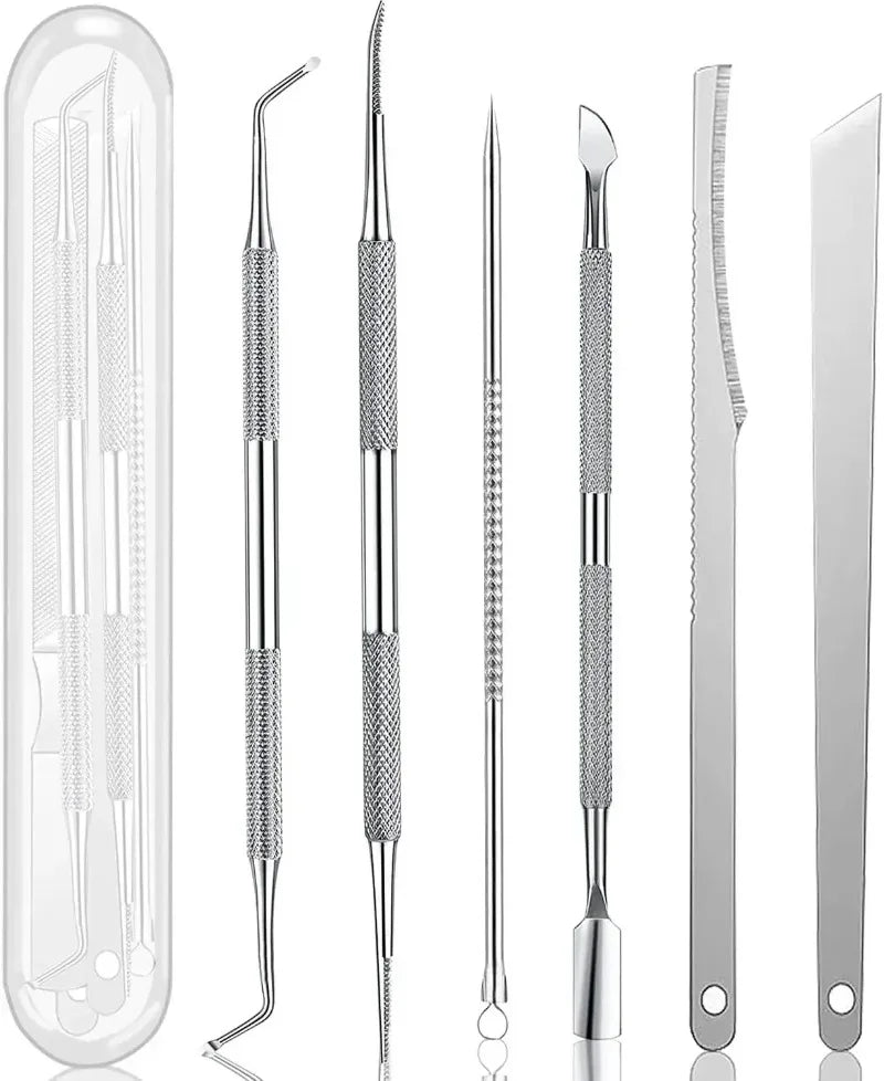 Foot Care Kit Callus Remover File Dead Skin Shaver Cuticle Pusher Pedicure Tools for Hard Tough Skin Beauty Health