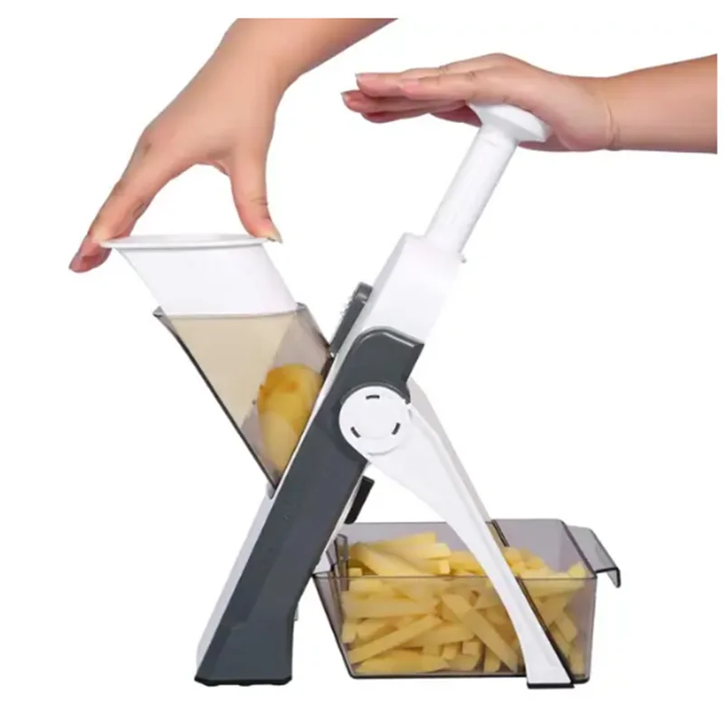5 in 1 Multifunctional Vegetable Cutter Household Kitchen Radish Grater Slicer Shredded Garlic Cutter Kitchen Tools Accessories